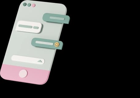 Two-way messaging illustration