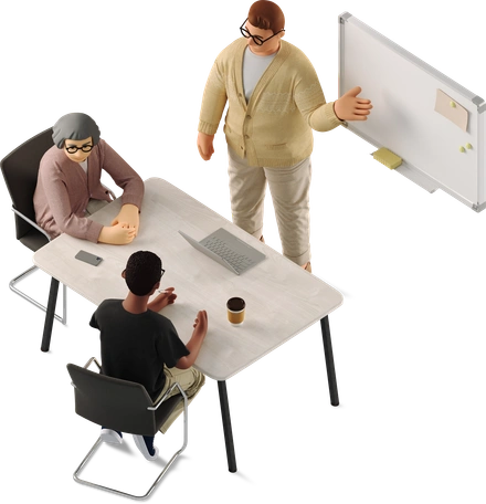 Pre-meeting briefs across every product illustration