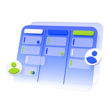 Visual canvas for complex logic illustration